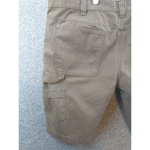 Red Head Mens Shorts Size 42 Brown Duck Canvas Bass Pro Carpenter Hiking Outdoor - Picture 7 of 11